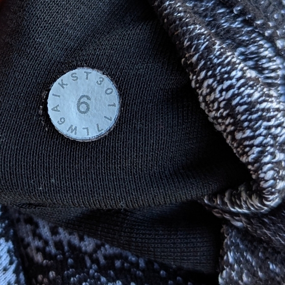 Lululemon Wunder Under Crop (Hi-Rise) (21") Luon Hazy Days Black White - Picture 9 of 10